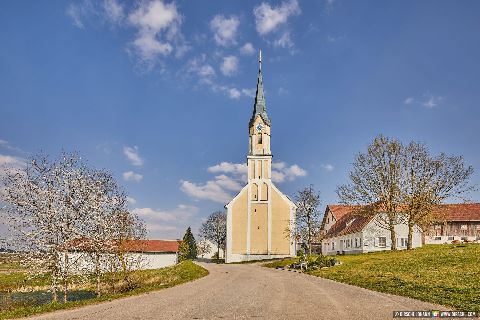 Gemeinde Massing Landkreis Rottal-Inn Anzenberg Wallfahrtskirche Mariä Heimsuchung (Dirschl Johann) Deutschland PAN